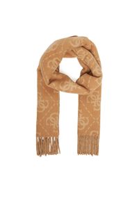 Guess Szalik W5BZ33 Z4210 Beżowy. Kolor: beżowy. Materiał: poliester, materiał