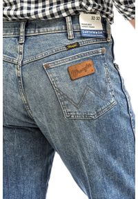 Wrangler - WRANGLER TEXAS MĘSKIE SPODNIE JEANSOWE AUTH INDIG W1215915Q. Okazja: na spotkanie biznesowe. Styl: elegancki, biznesowy