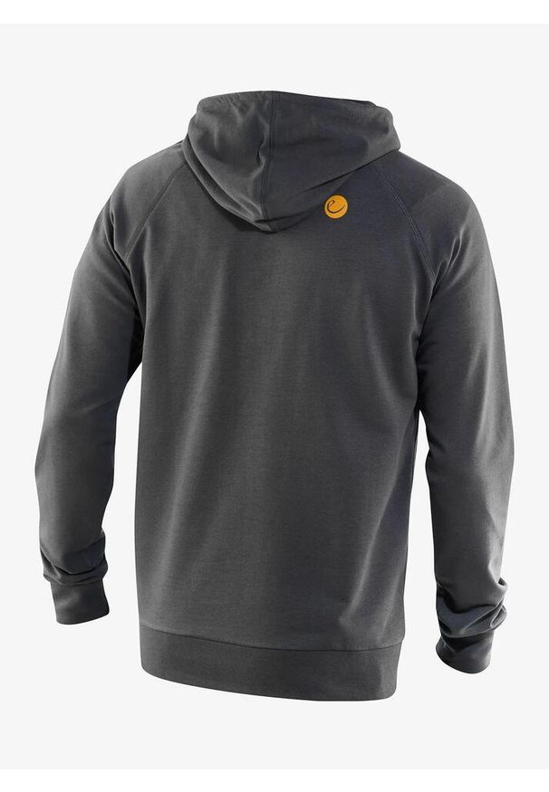 EDELRID - Bluza z kapturem męska Edelrid Tecu Hoody. Typ kołnierza: kaptur. Kolor: szary