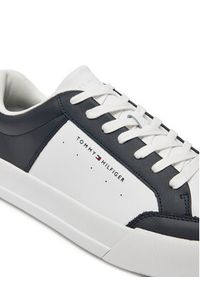 TOMMY HILFIGER - Tommy Hilfiger Sneakersy Th Court Mix Lth FM0FM05489 Kolorowy. Materiał: skóra. Wzór: kolorowy #5