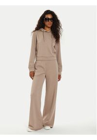 Guess Spodnie palazzo Peony V4BB02 KCHR2 Beżowy Relaxed Fit. Kolor: beżowy. Materiał: syntetyk #5