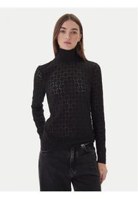 Pinko - PINKO Bluzka Rufina 105979 A2YI Czarny Regular Fit. Kolor: czarny. Materiał: syntetyk
