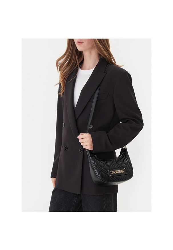 Love Moschino - Torebka LOVE MOSCHINO. Kolor: czarny