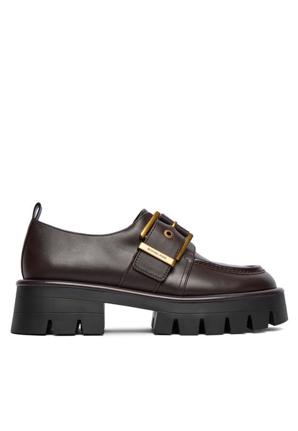 MICHAEL Michael Kors Loafersy Colby 40F4COFP1L Brązowy. Kolor: brązowy. Materiał: skóra