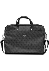 Torba Guess Guess Torba GUCB15P4TK 16" czarny/ black Saffiano 4G Hot Stamp Triangle Logo. Kolor: czarny #1