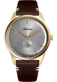 Zegarek Adriatica Zegarek męski Adriatica A8264.1217Q brązowy. Kolor: brązowy #1