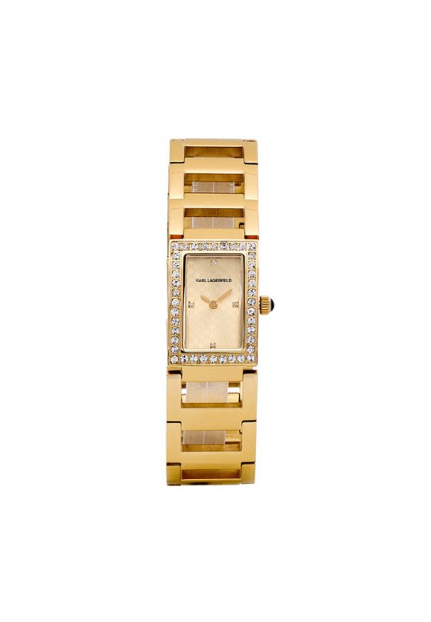 Karl Lagerfeld - KARL LAGERFELD Zegarek R0553103502 Złoty. Kolor: złoty