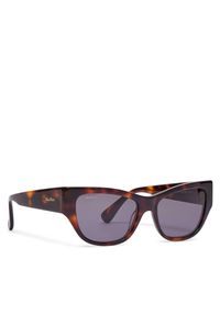 Okulary przeciwsłoneczne Max Mara. Kolor: brązowy #1