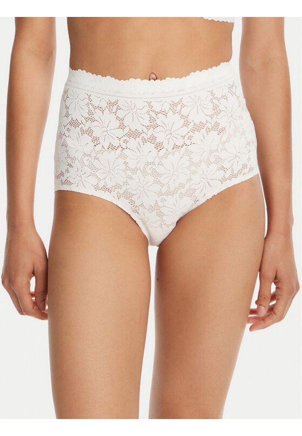 SELMARK - Selmark Figi klasyczne z wysokim stanem 10903 Écru. Stan: podwyższony. Materiał: syntetyk