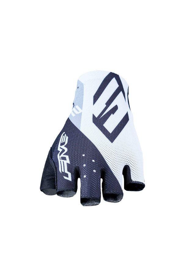FIVE GLOVES - Rękawiczki RC2 SHORTY - BIAŁO/SZARE (biało-szare) - M/9. Kolor: szary, wielokolorowy, biały. Sport: kolarstwo