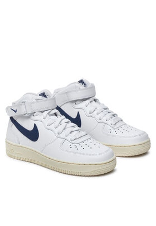 Nike Sneakersy Air Force 1 '07 Mid DD9625 105 Biały. Kolor: biały. Materiał: skóra. Model: Nike Air Force