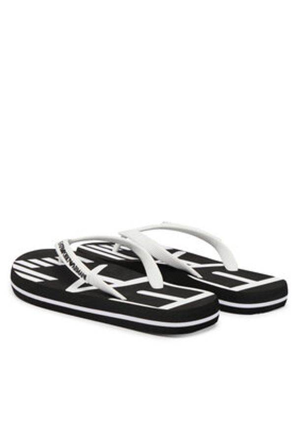 EA7 Emporio Armani Japonki 7X000659 AF22188 MC001 Czarny. Kolor: czarny. Materiał: syntetyk