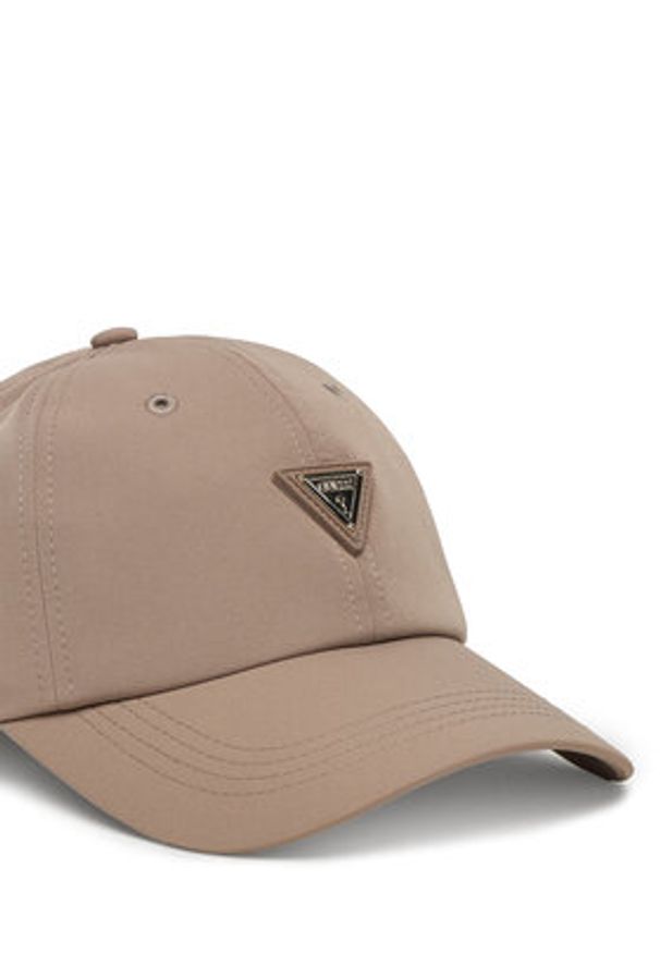 Guess Czapka z daszkiem V4YZ01 WG982 Beżowy. Kolor: beżowy. Materiał: nylon, materiał