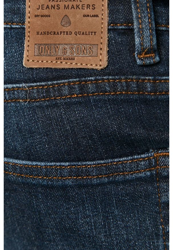 Only & Sons - Jeansy. Kolor: niebieski
