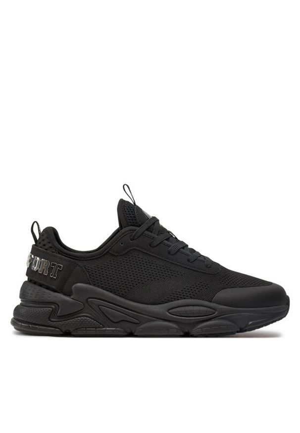 Plein Sport Sneakersy UADS USC0608 STE003N Czarny. Kolor: czarny. Materiał: materiał