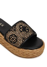 Guess Espadryle FLJBIA FAL04 Czarny. Kolor: czarny. Materiał: materiał #2