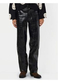 Noisy may - Noisy May Spodnie z imitacji skóry Kane 27031820 Czarny Regular Fit. Kolor: czarny. Materiał: skóra #1