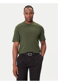 Hugo - HUGO T-Shirt Dapolino 50488330 Zielony Relaxed Fit. Kolor: zielony. Materiał: bawełna