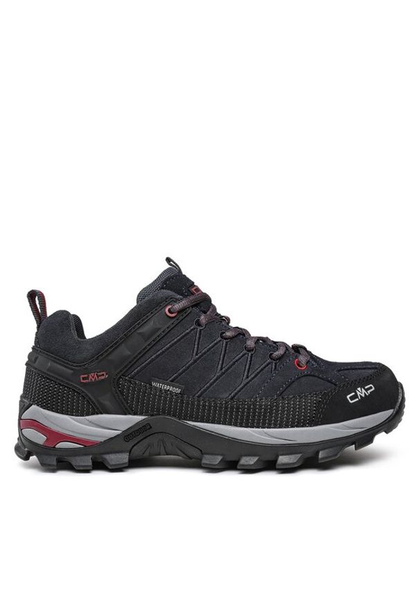 CMP Trekkingi Rigel Low Trekking Shoes Wp 3Q13247 Granatowy. Kolor: niebieski. Materiał: skóra, zamsz. Sport: turystyka piesza