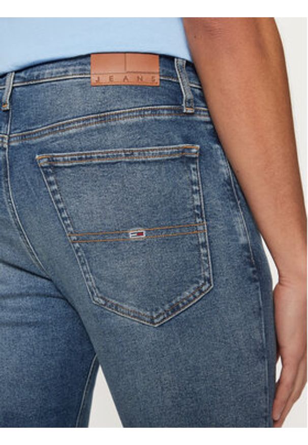 Tommy Jeans Jeansy Simon DM0DM20548 Niebieski Skinny Fit. Kolor: niebieski