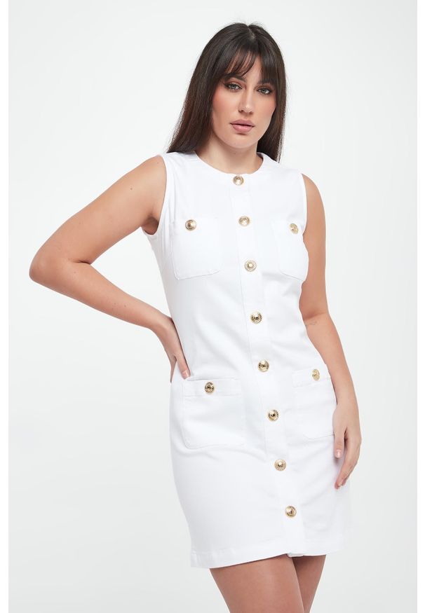 Liu Jo - Sukienka jeansowa damska LIU JO. Materiał: jeans