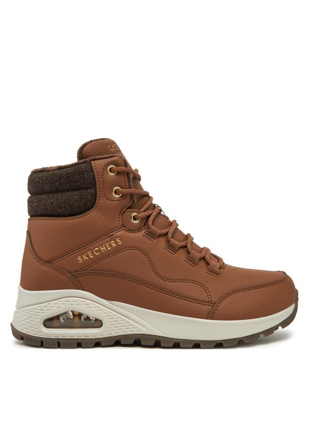 skechers - Trzewiki Skechers. Kolor: brązowy