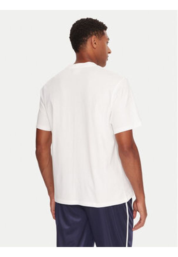 Reebok T-Shirt RK25157CCM Biały Regular Fit. Kolor: biały. Materiał: bawełna