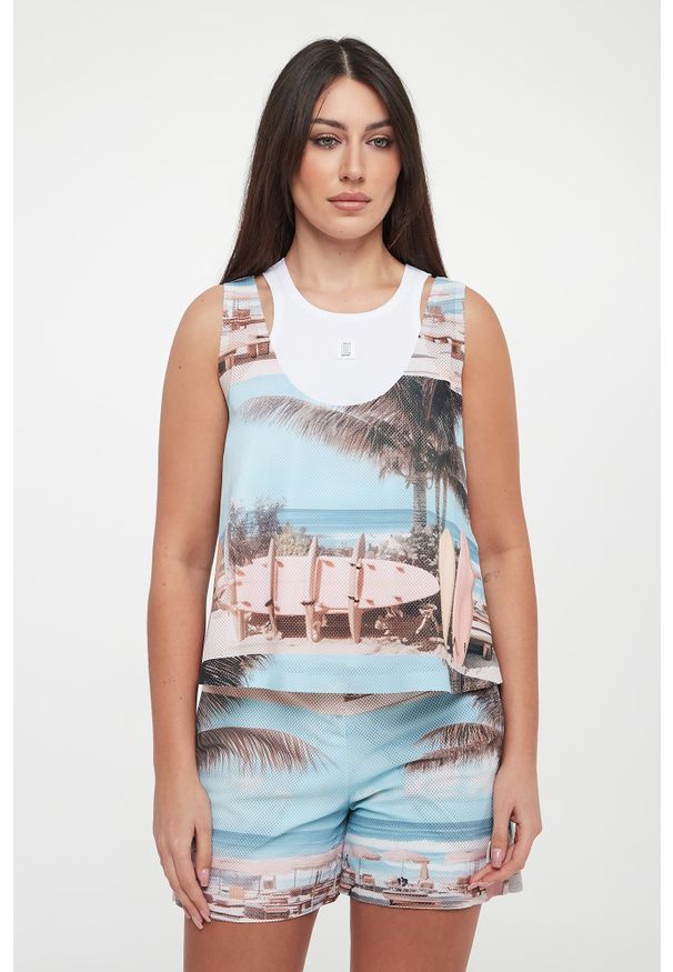 Sportalm - Top damski z siatki SPORTALM