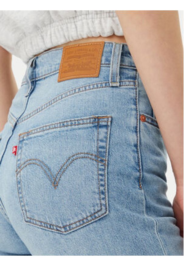 Levi's® Jeansy Ribcage 72693-0229 Niebieski Straight Fit. Kolor: niebieski