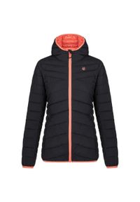 ZEAGLE - Glemo IRRIMANA damska kurtka zimowa czarna M. Kolor: czarny, pomarańczowy, różowy, wielokolorowy. Sezon: zima. Sport: turystyka piesza #1