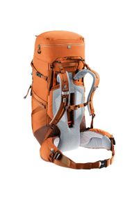 Plecak trekkingowy damski Deuter Aircontact Core 45+10 SL - chestnut/umbra. Kolor: brązowy