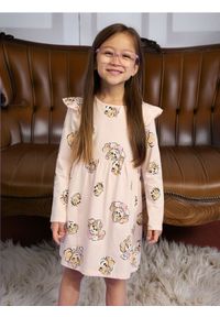 Sinsay - Sukienka Psi Patrol 2 pack - różowy. Kolor: różowy. Materiał: bawełna. Długość rękawa: krótki rękaw. Wzór: nadruk. Typ sukienki: rozkloszowane #1