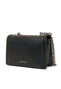 Karl Lagerfeld - KARL LAGERFELD Torebka A1W30175 Czarny. Kolor: czarny. Materiał: skórzane