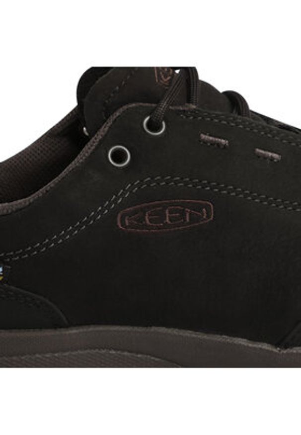 keen - Keen Trekkingi Jasper II Wp 1023868 Czarny. Kolor: czarny. Materiał: nubuk, skóra. Sport: turystyka piesza