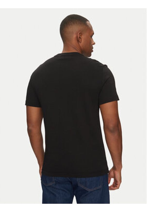 Calvin Klein T-Shirt K10K112491 Czarny Regular Fit. Kolor: czarny. Materiał: bawełna