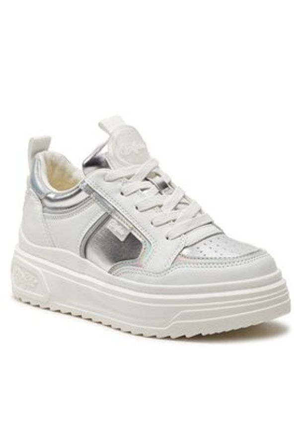 Buffalo Sneakersy Vectra Low 1636126 Biały. Kolor: biały. Materiał: skóra