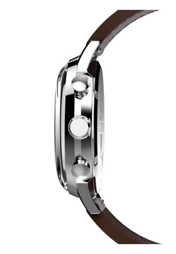 Timex Zegarek Marlin Chronograph TW2W10200 Brązowy. Kolor: brązowy