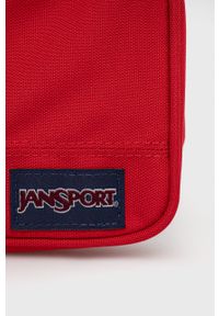 JanSport - Jansport kosmetyczka kolor czerwony. Kolor: czerwony