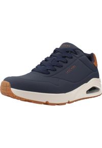 skechers - Tenisówki Skechers Model Uno - Suited On Air Kolor Niebieski. Kolor: niebieski. Materiał: syntetyk, tkanina. Model: Skechers Sport. Sport: bieganie