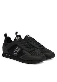 EA7 Emporio Armani Sneakersy 7X000337 AF18613 MZ186 Czarny. Kolor: czarny. Materiał: skóra #5