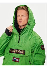 Napapijri Kurtka anorak Rainforest Next NP0A4IB9 Zielony Regular Fit. Kolor: zielony. Materiał: syntetyk #2