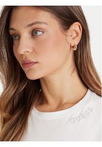 Guess T-Shirt V5BI12 K8FQ4 Biały Regular Fit. Kolor: biały. Materiał: bawełna #5