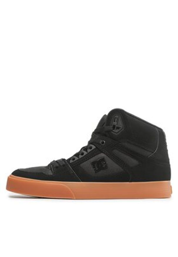 DC Shoes Sneakersy Pure High-Top Wc ADYS400043 Czarny. Kolor: czarny. Materiał: skóra, syntetyk