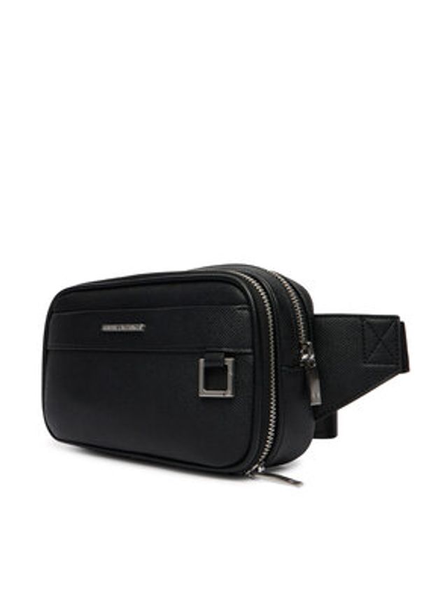 Armani Exchange Nerka XM002037 AF19931 UC001 Czarny. Kolor: czarny. Materiał: skóra