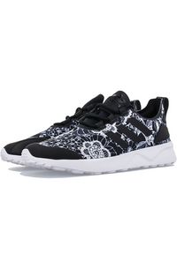 Adidas - adidas ZX Flux Adv Verve BB2284. Zapięcie: pasek. Materiał: materiał, skóra. Szerokość cholewki: normalna. Wzór: paski, aplikacja, kwiaty. Model: Adidas ZX, Adidas ZX Flux