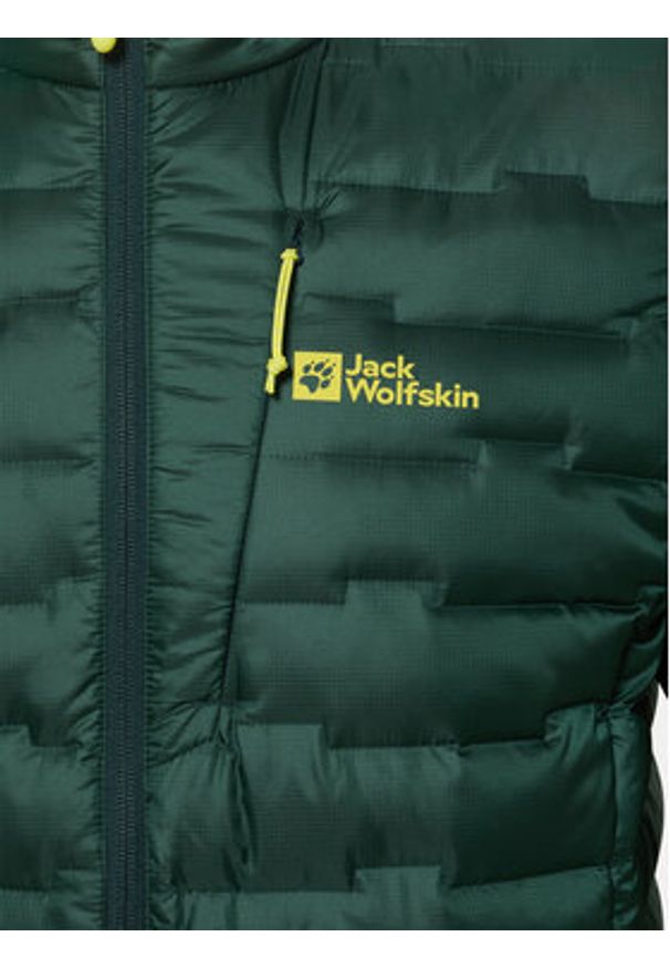 Jack Wolfskin Kurtka puchowa Passamani A61836 Zielony Regular Fit. Kolor: zielony. Materiał: syntetyk