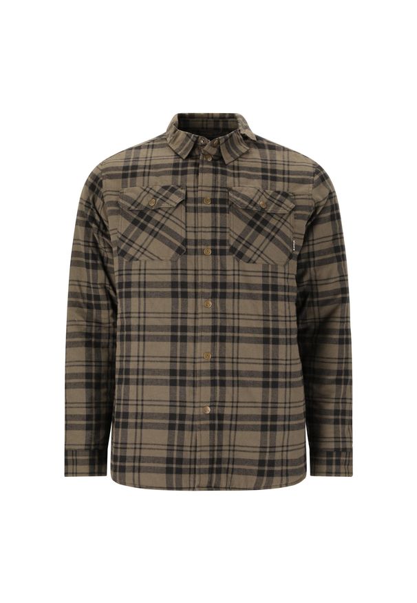 Kurtka pikowana Whistler Tauron. Okazja: na co dzień. Kolor: wielokolorowy, brązowy, zielony. Styl: casual