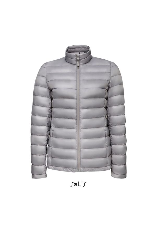 SOL'S - Damska kurtka puchowa Sol's Wilson. Kolor: szary. Materiał: puch