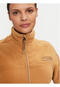 Napapijri Polar Yupik NP0A4I55 Brązowy Regular Fit. Kolor: brązowy. Materiał: syntetyk #2