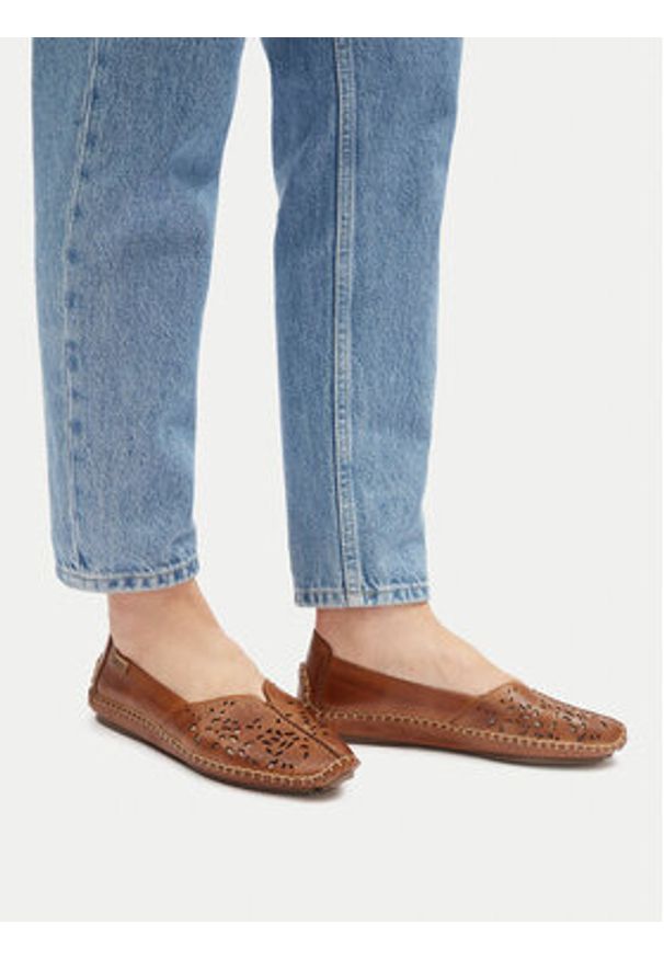 Pikolinos Półbuty 578-4976 Brązowy. Kolor: brązowy. Materiał: skóra